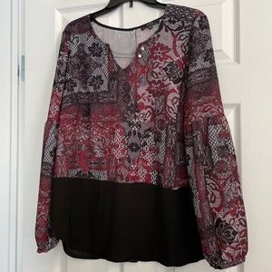 Crepe Blouse L